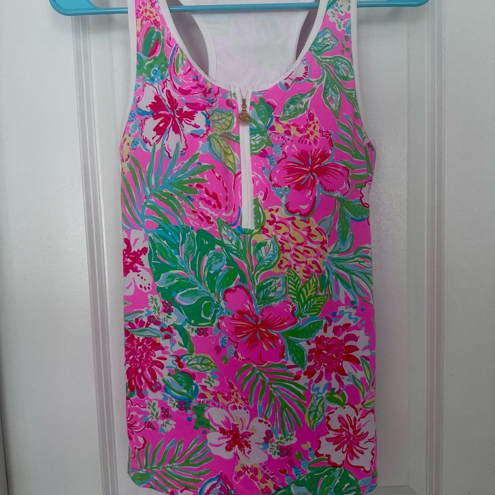 🦄 NWT Lilly Pulitzer Canna Bra Tank in Multi Journey to the Jungle Medium